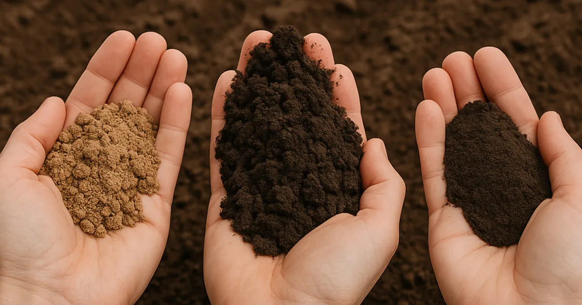 Sandy Soil vs. Loam vs. Silt: Which Fill Is Right for You? - DirtMatch blog hero image about earthwork and construction