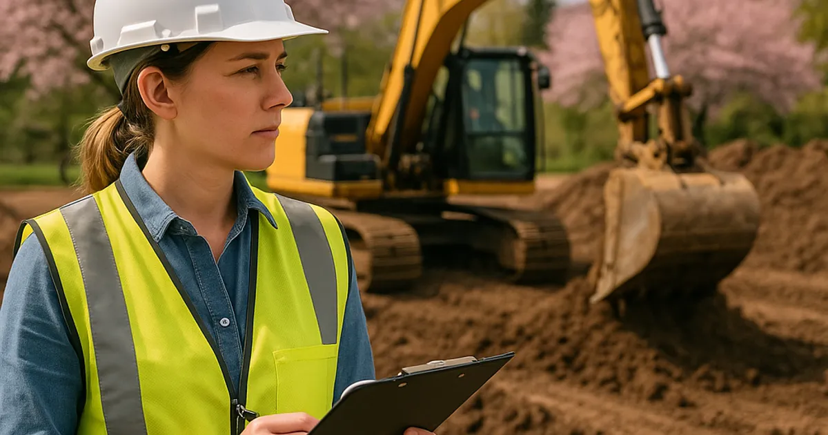 Spring Site Prep: Getting Your Earthwork Projects Ready - DirtMatch blog hero image about earthwork and construction
